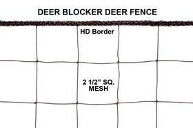 Deer Blocker Deer Fence 8' x 300'